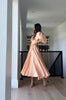 BROMELIA DRESS IN HOT PEACH by No Pise La Grama Web