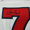 Autographed/Signed Larry Bird United States USA White 1992 Dream Team Basketball Jersey JSA COA