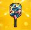 Captain America - Classic #2 - Pickleball Paddle by The Mad Pickler