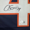 Autographed/Signed Courtland Sutton Denver Blue Football Jersey JSA COA by Hall of Fame Sports Memorabilia