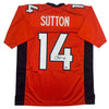Autographed/Signed Courtland Sutton Denver Orange Football Jersey JSA COA by Hall of Fame Sports Memorabilia