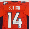 Autographed/Signed Courtland Sutton Denver Orange Football Jersey JSA COA by Hall of Fame Sports Memorabilia