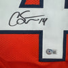 Autographed/Signed Courtland Sutton Denver Orange Football Jersey JSA COA by Hall of Fame Sports Memorabilia