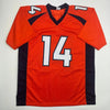 Autographed/Signed Courtland Sutton Denver Orange Football Jersey JSA COA by Hall of Fame Sports Memorabilia