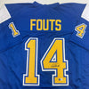 Autographed/Signed Dan Fouts San Diego Royal Blue Football Jersey JSA COA by Hall of Fame Sports Memorabilia