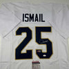 Autographed/Signed Raghib Ismail Rocket Notre Dame White College Football Jersey JSA COA