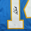 Autographed/Signed Dan Fouts San Diego Blue Football Jersey PSA/DNA COA by Hall of Fame Sports Memorabilia