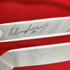 Autographed/Signed Wayne Rooney Manchester United Red 2008 Champions League Final Soccer Jersey Beckett BAS COA by Hall of Fame Sports Memorabilia