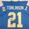 Autographed/Signed LaDainian Tomlinson San Diego Powder Blue Football Jersey JSA COA by Hall of Fame Sports Memorabilia