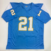 Autographed/Signed LaDainian Tomlinson San Diego Powder Blue Football Jersey JSA COA by Hall of Fame Sports Memorabilia
