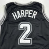 Autographed/Signed Dylan Harper San Antonio Black Basketball Jersey JSA COA by Hall of Fame Sports Memorabilia