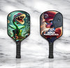 Piranha Plant - Mario Brothers - Pickleball Paddle by The Mad Pickler