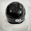 Autographed/Signed Justin Tucker Baltimore Ravens Mini Football Helmet Beckett BAS COA