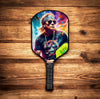 Axel Rose - Guns N Roses - Pickleball Paddle by The Mad Pickler