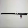 Autographed/Signed Jose Ramirez Black Rawlings Pro Baseball Bat JSA COA
