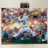 Autographed/Signed Stephen Strasburg Washington Nationals 11x14 Baseball Photo JSA COA