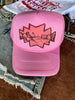 Pink Desert Trucker Hat by Wild Junkie