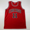 Autographed/Signed DeMar DeRozan Chicago Red Basketball Jersey Beckett BAS COA