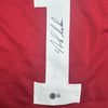Autographed/Signed Nick Saban Alabama Red College Football Jersey PSA/DNA COA by Hall of Fame Sports Memorabilia