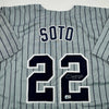 Autographed/Signed Juan Soto New York City Connect Baseball Jersey Beckett BAS COA