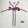 Autographed/Signed Matt Olson Atlanta Braves White Baseball Jersey Fanatics COA