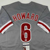 Autographed/Signed Ryan Howard Philadelphia Grey Baseball Jersey JSA COA by Hall of Fame Sports Memorabilia
