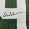 Autographed/Signed Christian Watson Green Bay Green Football Jersey Beckett BAS COA