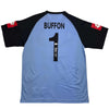 Autographed/Signed Gianluigi Buffon Juventus Blue Soccer Jersey Beckett BAS COA