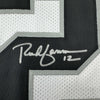 Autographed/Signed Rich Gannon Oakland Las Vegas White Football Jersey JSA COA