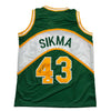 Autographed/Signed Jack Sikma Seattle Green Basketball Jersey JSA COA by Hall of Fame Sports Memorabilia