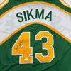 Autographed/Signed Jack Sikma Seattle Green Basketball Jersey JSA COA by Hall of Fame Sports Memorabilia