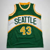 Autographed/Signed Jack Sikma Seattle Green Basketball Jersey JSA COA by Hall of Fame Sports Memorabilia
