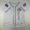 Autographed/Signed The Sandlot Movie 6x Cast Member Sigs White Baseball Jersey Beckett BAS COA