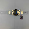 Autographed/Signed Kane White Toy Replica WWE Wrestling Championship Title Belt JSA COA