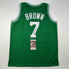 Autographed/Signed Dee Brown Boston Green Basketball Jersey JSA COA