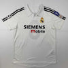 Autographed/Signed Ricardo Kaka Real Madrid White Soccer Futbol Jersey Beckett BAS COA