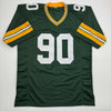 Autographed/Signed Lukas Van Ness Green Bay Green Football Jersey Beckett BAS COA