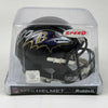 Autographed/Signed Odell Beckham Jr. OBJ Baltimore Ravens Mini Football Helmet Beckett BAS COA