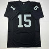 Autographed/Signed Michael Crabtree Oakland Las Vegas Black Football Jersey JSA COA by Hall of Fame Sports Memorabilia