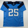 Autographed/Signed LenDale White Tennessee Light Blue Football Jersey JSA COA by Hall of Fame Sports Memorabilia