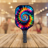 Grateful Dead Drops - Tie Dye Neon - Pickleball Paddle by The Mad Pickler