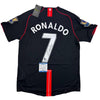 Autographed/Signed Cristiano Ronaldo Manchester United Black Soccer Jersey Beckett BAS COA #2