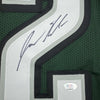 Autographed/Signed Jason Kelce Philadelphia Green Football Jersey PSA COA by Hall of Fame Sports Memorabilia