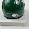 Autographed/Signed Ron Jaworski Philadelphia Eagles Retro Mini Football Helmet Beckett BAS COA