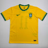 Autographed/Signed Raphinha Raphael Belloli Brazil Yellow Soccer Jersey Beckett BAS COA