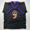 Autographed/Signed Justin Tucker Baltimore Black USA American Flag Football Jersey JSA COA