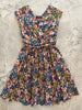 Painted Floral Greta Dress by Retrolicious