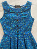 Elizabeth Dress in Peacock by Retrolicious