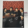 Autographed/Signed Entourage 4x Cast Inscribed Adrian Grenier Kevin Connolly Jerry Ferrara Kevin Dillon 16x20 Photo JSA COA