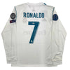 Autographed/Signed Cristiano Ronaldo Real Madrid White Soccer Jersey Beckett BAS COA